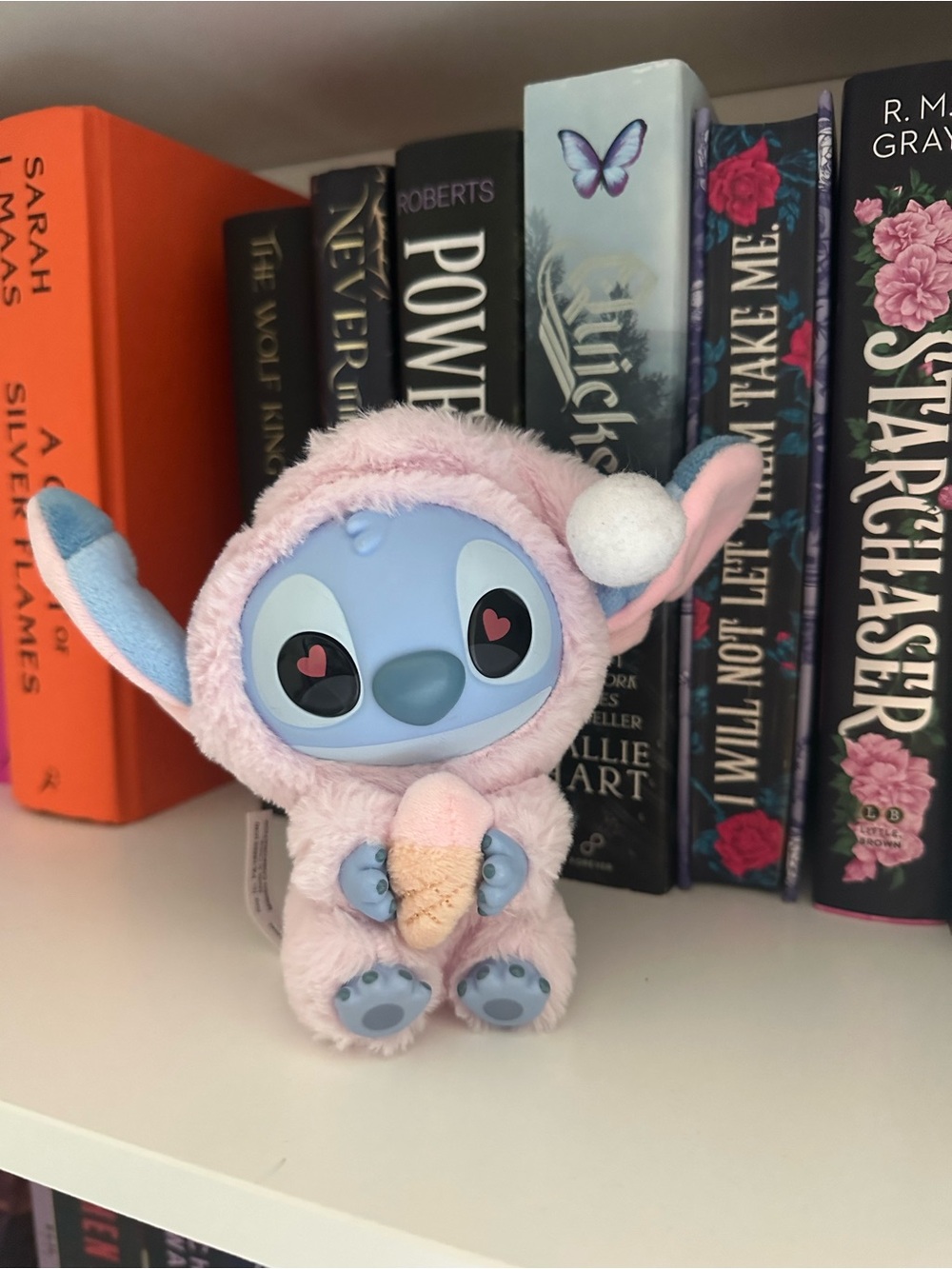 Miniso Stitch holding ice cream cone